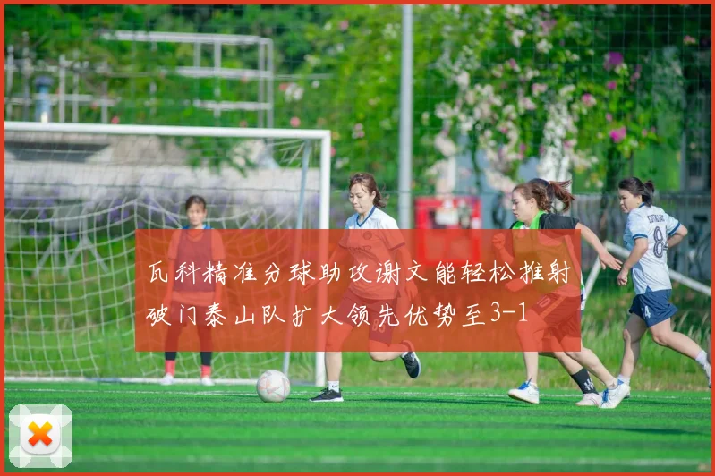 瓦科精准分球助攻谢文能轻松推射破门泰山队扩大领先优势至3-1